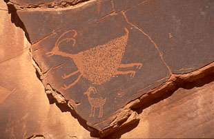 Phreistoric cave painting